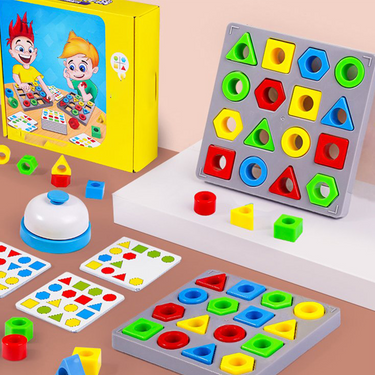 Bloques de Formas para Niños | Estimula el Juego Creativo y las Habilidades Motoras - Diversión para Jugar y Aprender